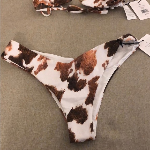 onia cowhide swimsuit